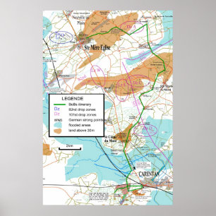 Póster Mapa de la banda de los hermanos.
