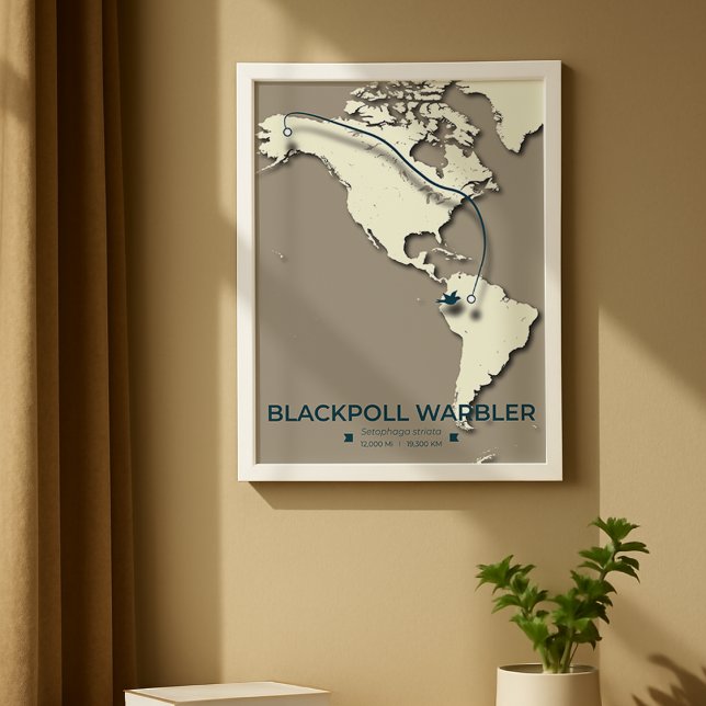 Póster Mapa de la migración de la guerra negra - Minimali (Subido por el creador)