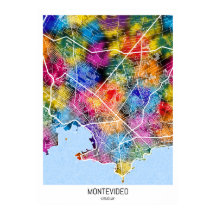 Mapa de Montevideo Uruguay
