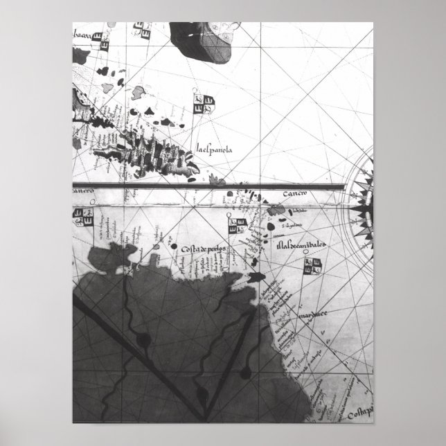 Póster Mapa de países (Frente)