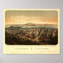 Mapa de Retro Vintage San Francisco