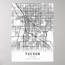 Mapa de Tucson