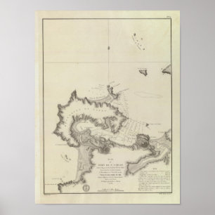 Póster Mapa del Atlas de Chile