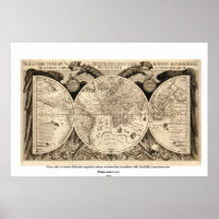 Mapa del mundo antiguo de Philipp Eckebrecht - 163