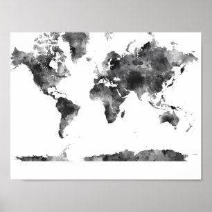 PÓSTER MAPA DEL MUNDO BG3 -