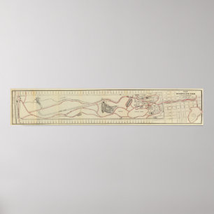 Póster Mapa del Parque Golden Gate