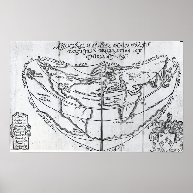 Póster Mapa general (Frente)