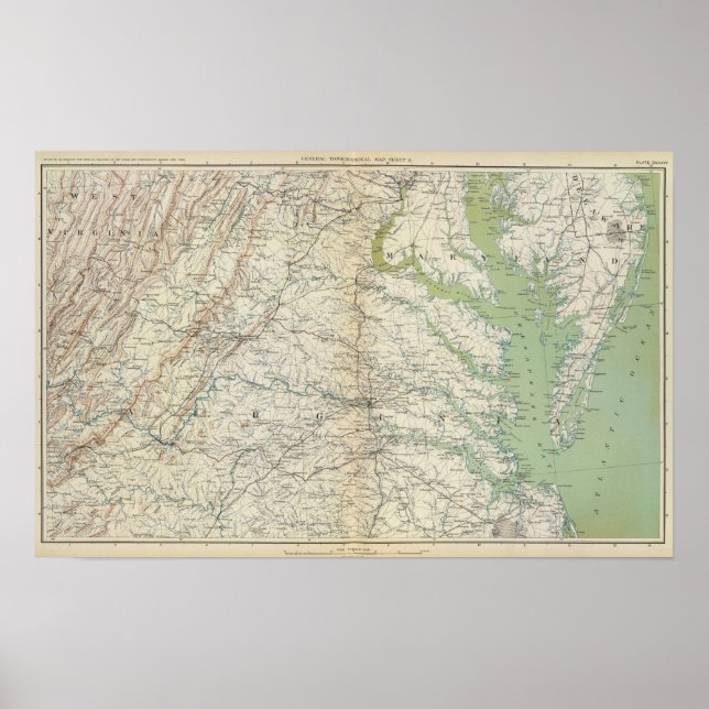 Póster Mapa general II (Frente)