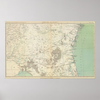 Póster Mapa general X