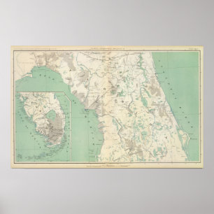 Póster Mapa general XI