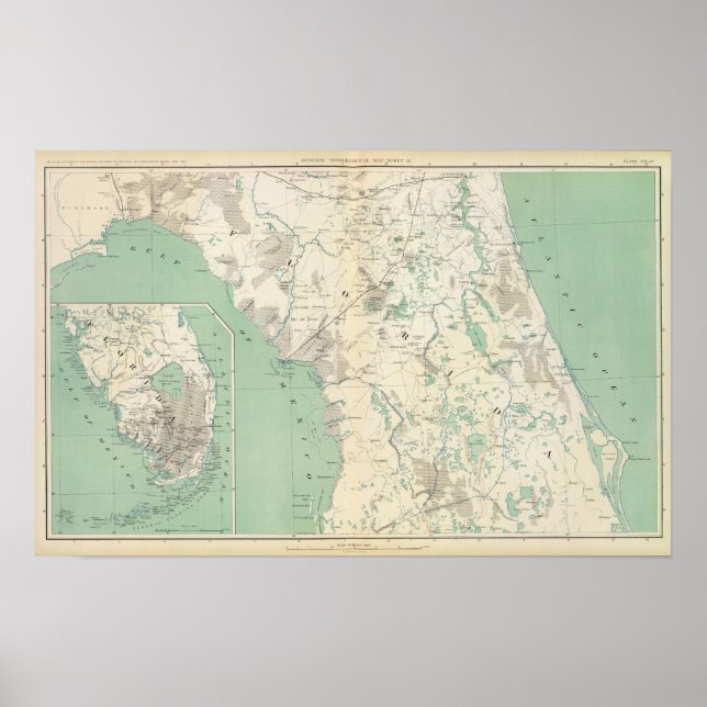 Póster Mapa general XI (Frente)