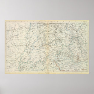 Póster Mapa general XVI