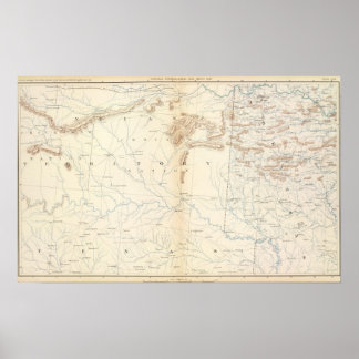 Póster Mapa general XXIV