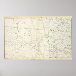 Póster Mapa general XXV