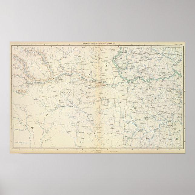 Póster Mapa general XXVI (Frente)