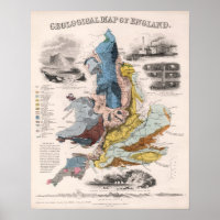 Mapa geológico de Inglaterra
