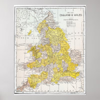 MAPA: INGLATERRA Y GALES