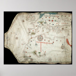 Póster Mapa Jorge Aguiar - 1492