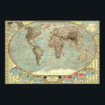 Póster Mapa mundial de estereotipos<br><div class="desc">Este mapa refleja los estereotipos comunes que prevalecen sobre varios países y zonas del mundo. Este mapa contiene un poco más de 1, 800 estereotipos individuales y referencias a la cultura pop, por lo que hay mucho que explorar.</div>