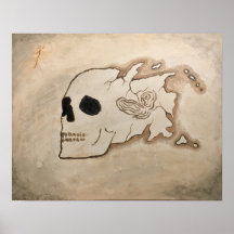 Mapa pirata "Aguas peligrosas" de David Good