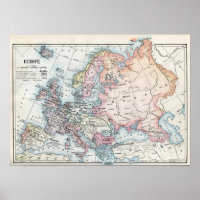 Mapa político de Europa (1916)