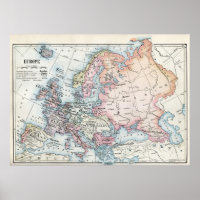 Mapa político de Europa (1916)