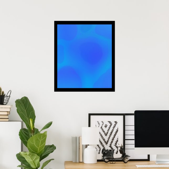 Póster Mapa Termo de Invierno (Oficina en casa)