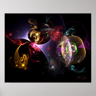 Póster Mapa universal (20x16)