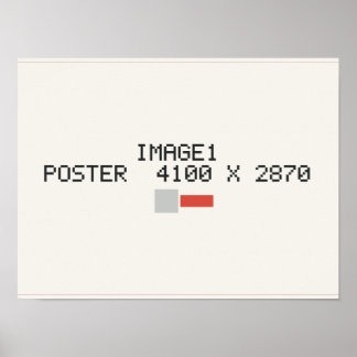 Póster mapa vertical personalizado