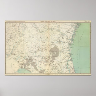 Póster Mapa X de la GEN