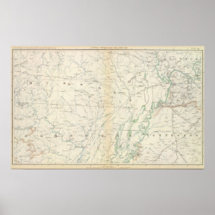 Póster Mapa XVIII de la GEN