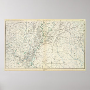 Póster Mapa XX de la GEN