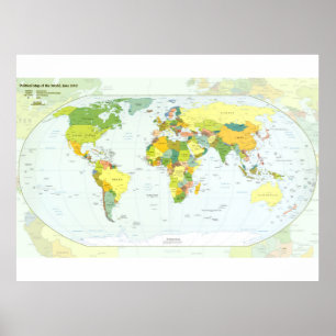 Póster mapamundi+mapa+globo+país+atlas