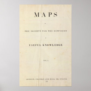 Póster Mapas de la página de título de SDUK v1