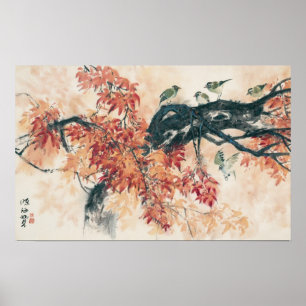 Póster Maples rojos