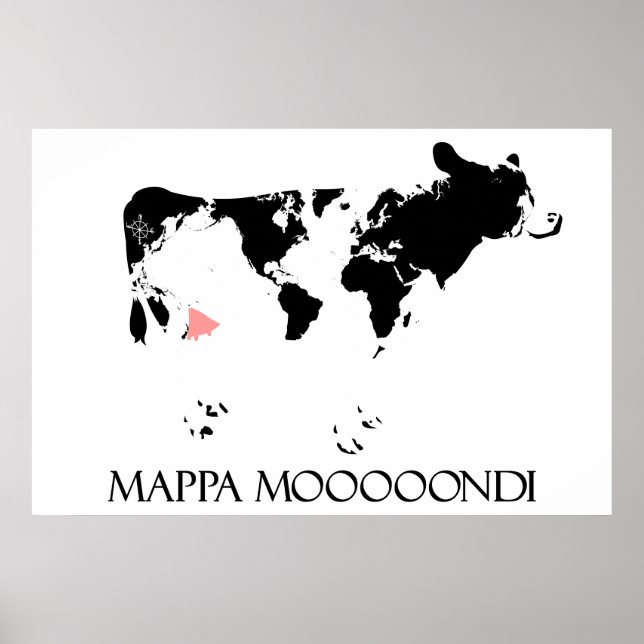 Póster Mappa Moooondi (Frente)