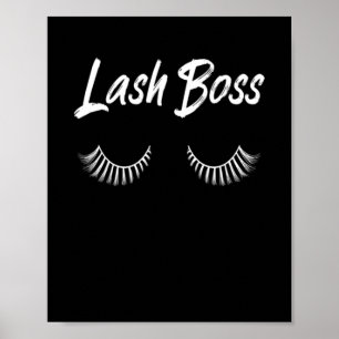 Póster Maquillaje de Jefe Lash Aplaude Cosméticos