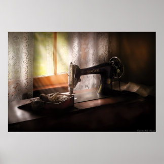 Póster Máquina de coser - Cantante II
