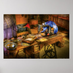 Póster Máquina de coser - Máquina de coser IV