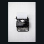 Póster Máquina de escritura favorita antigua<br><div class="desc">Máquina de escritura favorita antigua</div>