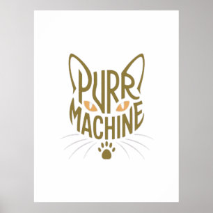 Póster máquina de purgar