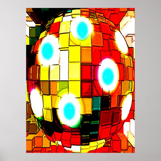 Póster Máquina de tiempo alienígena (Frente)