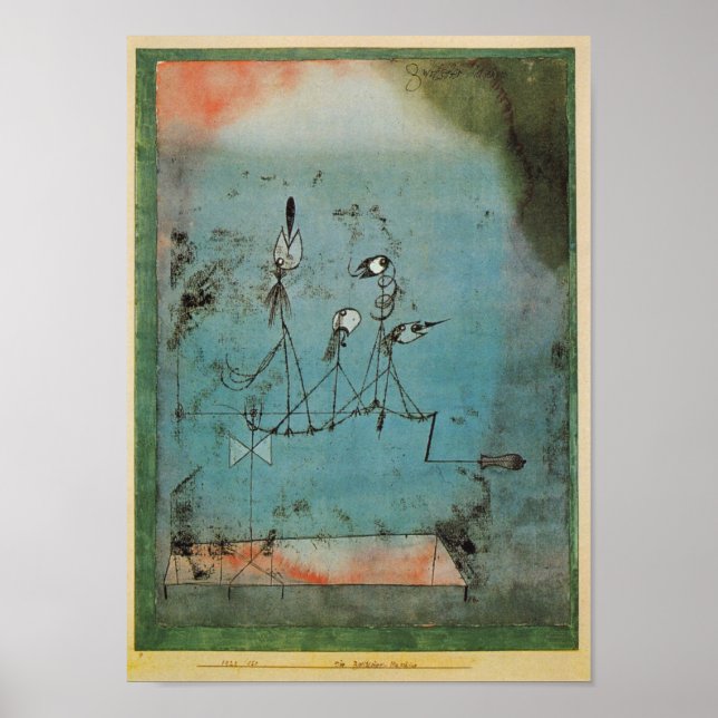 Póster Máquina de twittear (Frente)