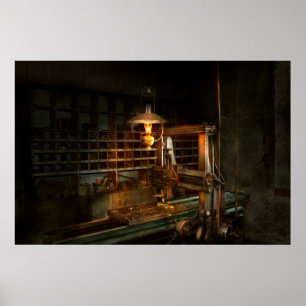 Póster Máquina - En los molinos