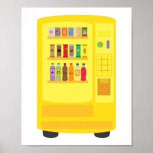 Póster Máquina Expendedora