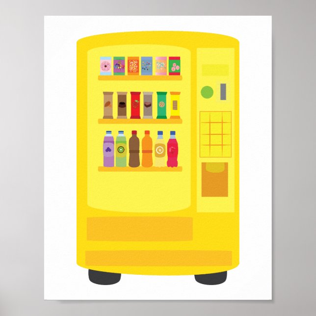 Póster Máquina Expendedora (Frente)