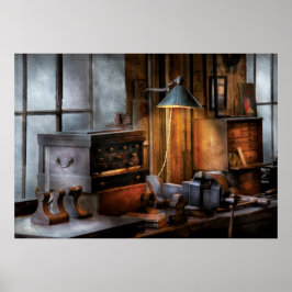 Póster Máquina - Mi estación de trabajo