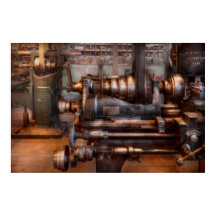 Máquina - Steampunk - 5 velocidades Semi Automátic