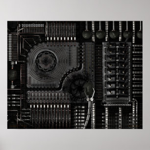 Póster Máquinas de alimentación