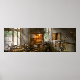 Póster Maquinista - tornos